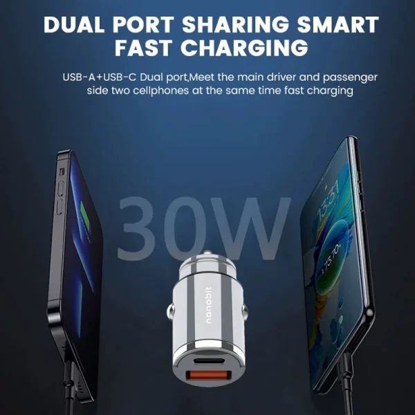 auto-punjac-nanobit-nb104-usb-i-pd-30w-164825-290406-164825 Auto punjac Nanobit NB104 USB i PD 30W